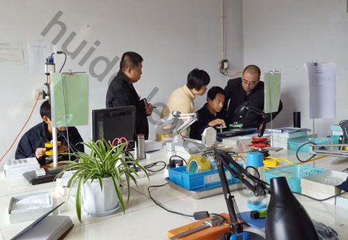 Customer Visit HUIDE Level Instrument Factory