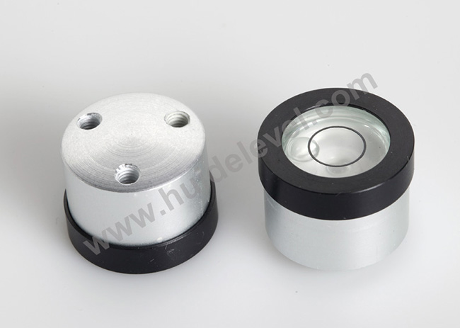 MC-201815 Metal Screw Hole Bottomed Circular Level