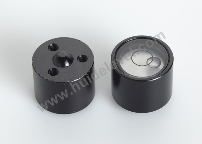 MC-1812 Metal Screw Hole Bottomed Circular Level